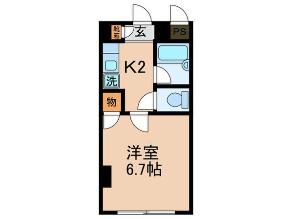 グランタック河原町五条の物件間取画像